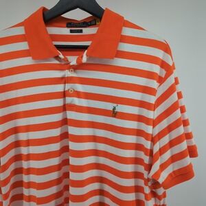 Polo Ralph Lauren Shirt Men's XL Classic-Fit Stripe Soft Cotton Short-Sleeve